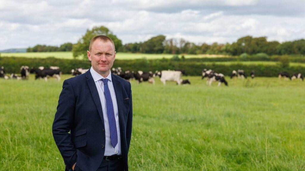 ICMSA President Denis Drennan on his own farm at Dunbell just outside Kilkenny City.