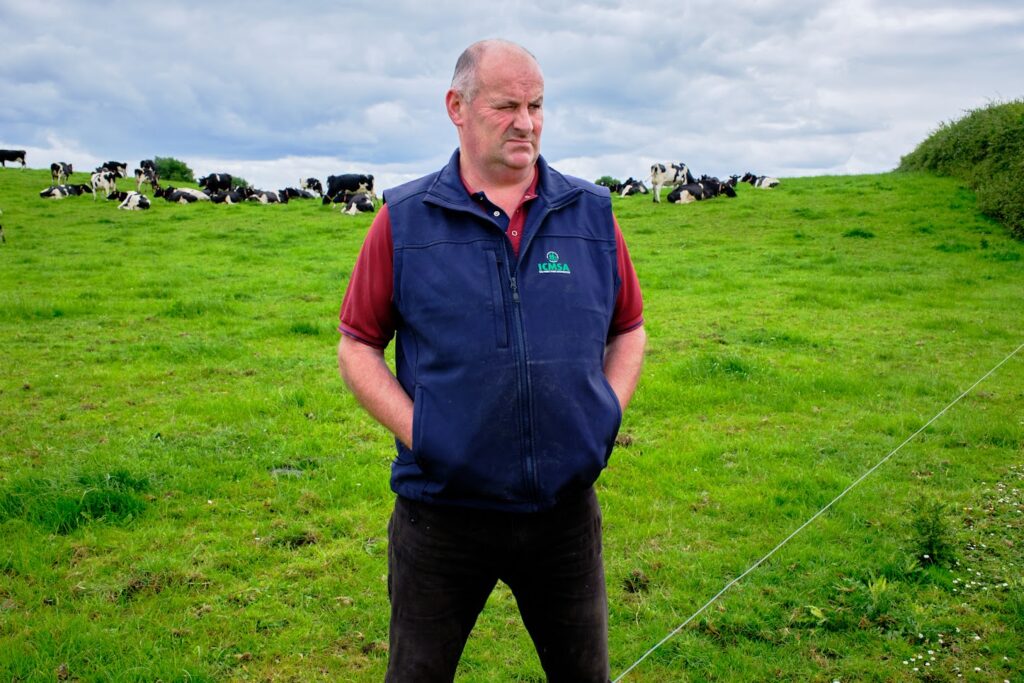 Eamon Carroll, Deputy President of ICMSA, on his Tipperary farm